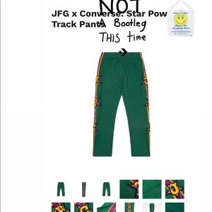 JFG x Converse track pants